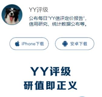 YY评级app