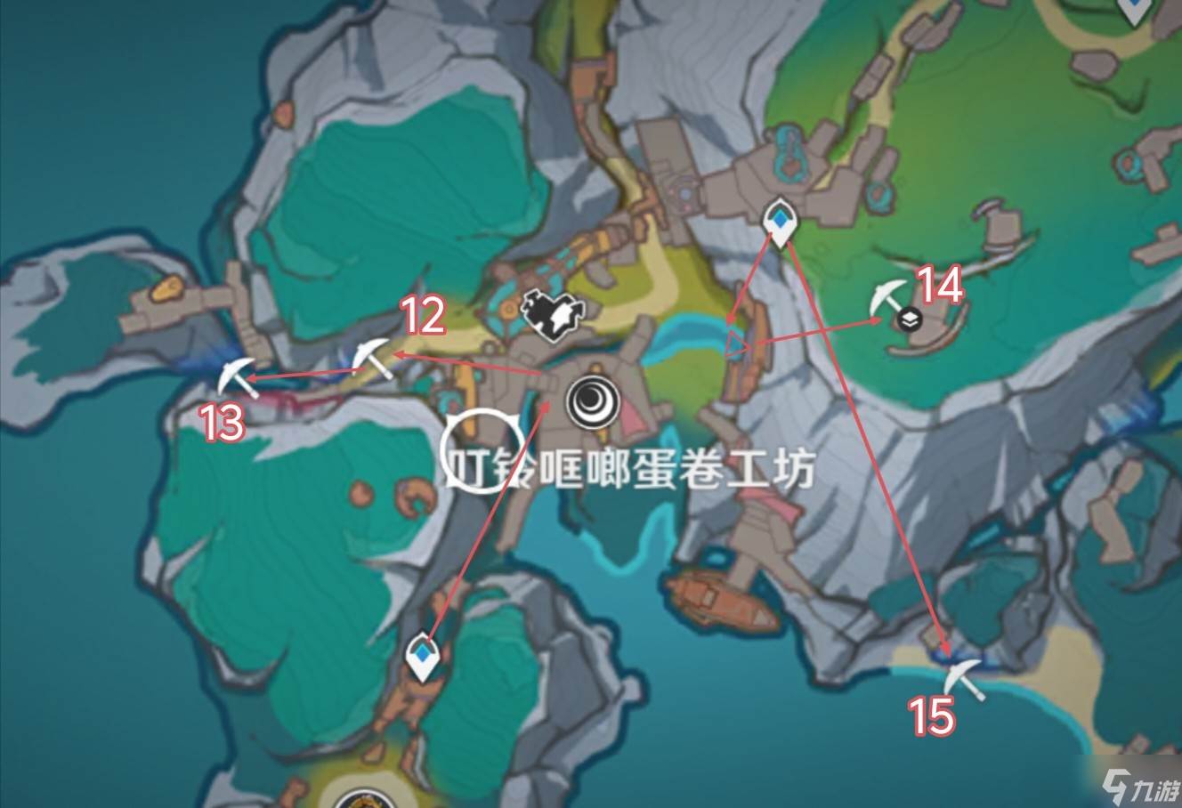 原神月之二版本虹滴晶全收集攻略