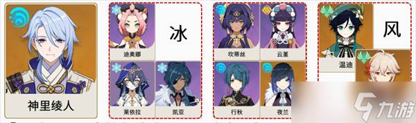 原神神里绫人圣遗物搭配/武器推荐/配对推荐介绍