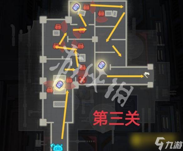 《原神》静音谍械潜行第三关怎么过-静音谍械潜行第3关流程图文攻略