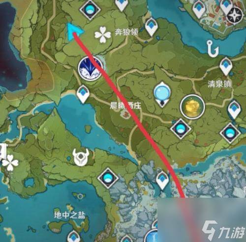 探寻原神中寒天之钉红石和深赤之石的在哪里坐标