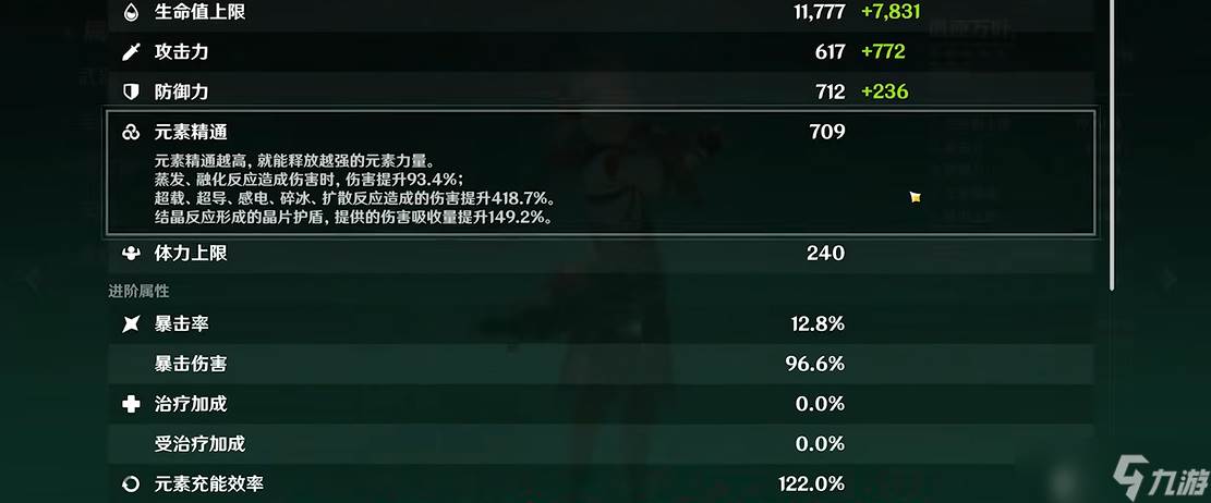 原神元素反应残留属性有什么