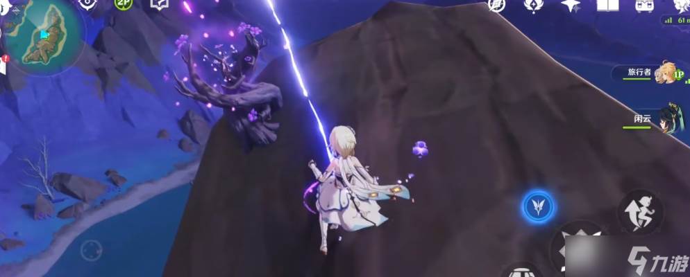 原神天云峠两个传送点怎么上去