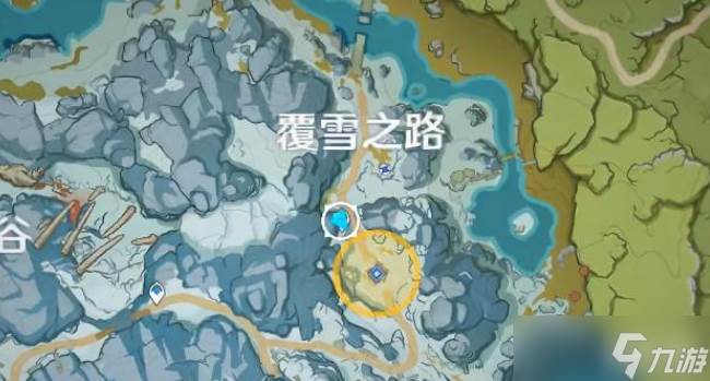 原神雪山中间路线