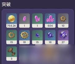 原神浪影阔剑突破材料介绍