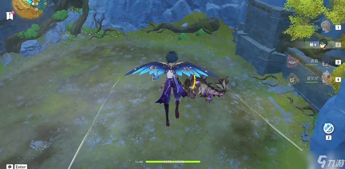 原神古岩巨蜥怎么进去