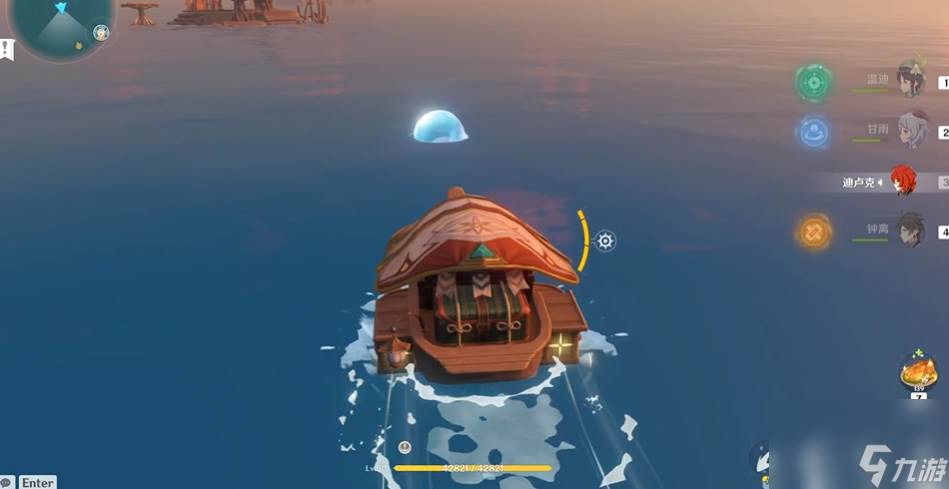 原神有气泡的岛怎么上去