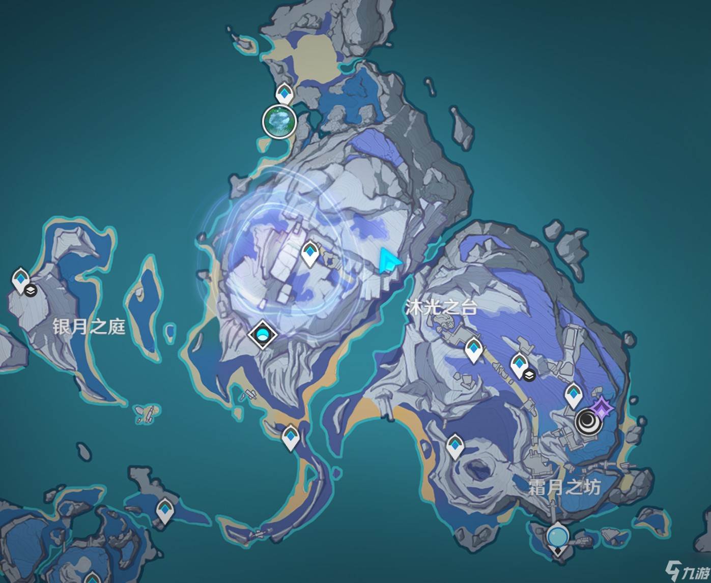 原神月之一版本罗盘扫不到的宝箱合集