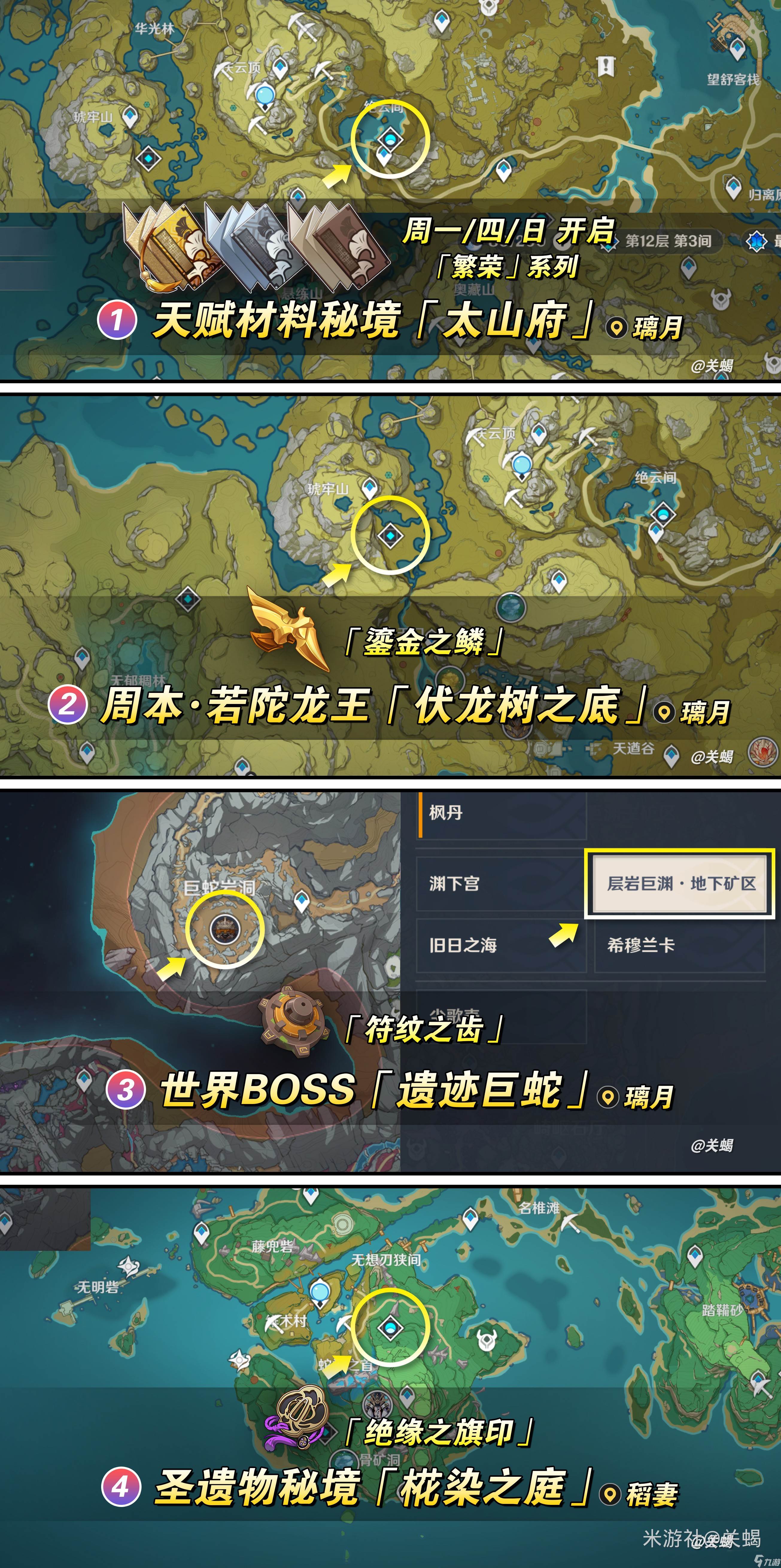 原神夜兰培养材料说明