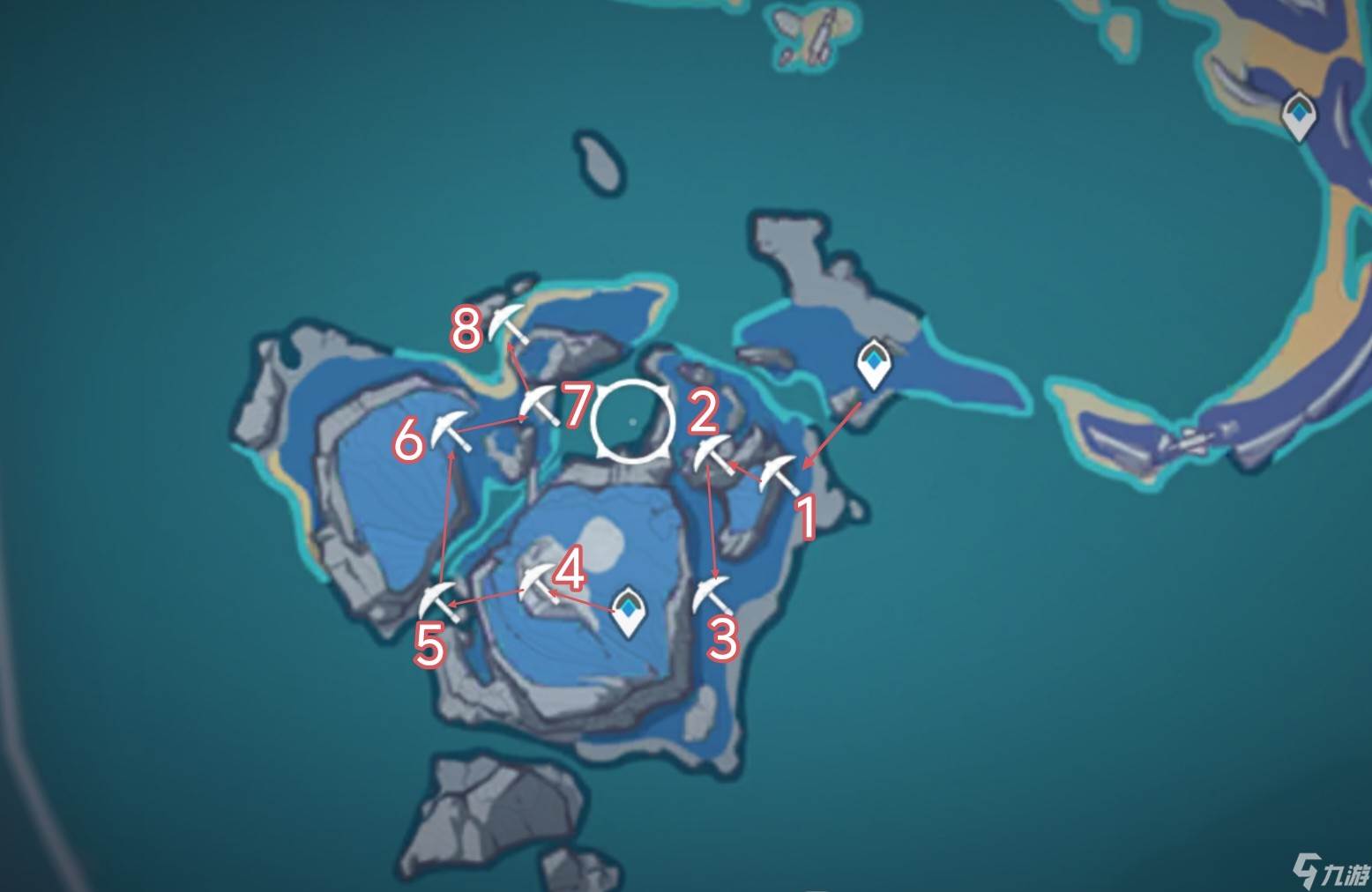 原神月之二版本虹滴晶全收集攻略