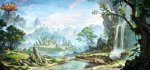 QQ华夏手游宣传图