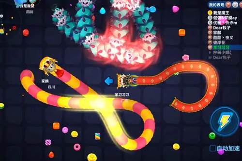 蛇蛇争霸破解版内购无限金币钻石宣传图