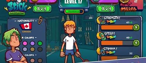 超级羽毛球手游戏下载