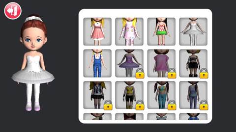 3D洋娃娃无限花朵版游戏截图9