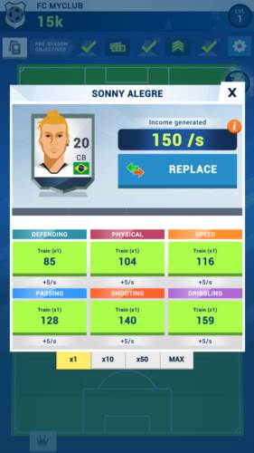 闲置十一人无限金币版图片2