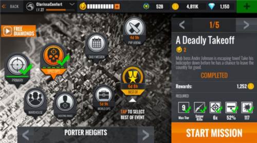 狙击行动无限金币钻石版图片7