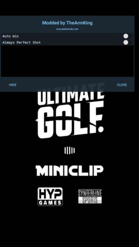 终极高尔夫功能菜单宣传图