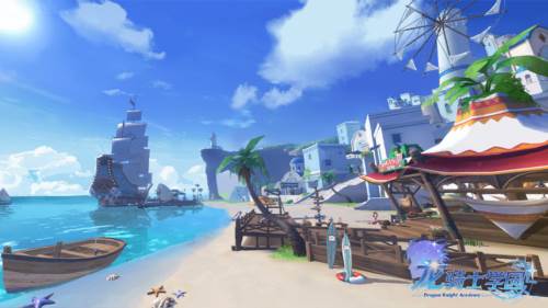 龙骑士学园宣传图