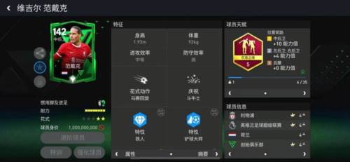 FC足球世界顶级防守球员推荐5
