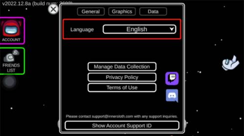 太空杀怎么设置中文3