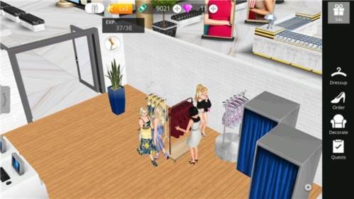 时尚帝国精品店游戏截图3