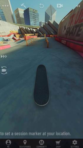 真实滑板模拟器汉化版怎么设置中文2