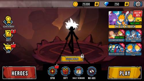 超级火柴人龙勇士无限金币无限钻石无限买图片