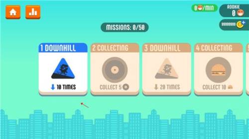 速降滑板游戏攻略2