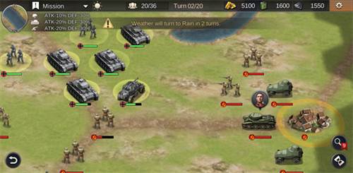 二战名将世界战争无限金币最新版新手攻略2