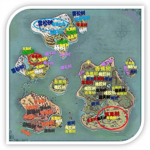 创造与魔法树木种类大全及掉落物品攻略9