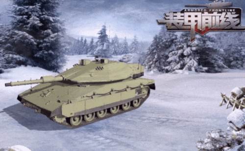 装甲前线魅族版梅卡瓦坦克