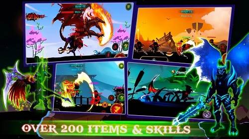 火柴人恶魔战士截图1