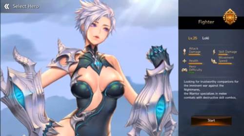 龙之矛安卓汉化单机版角色推荐1