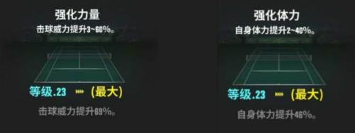 冠军网球测试版黑色技能提升攻略2