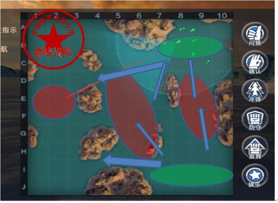 巅峰战舰应用宝客户端常见地图打法5