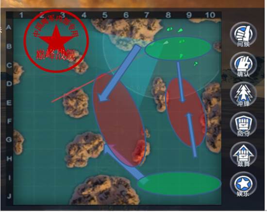 巅峰战舰应用宝客户端常见地图打法6