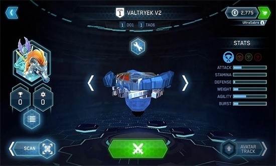 爆炫陀螺击爆战魂1