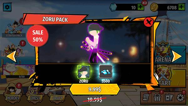 火柴人海贼大战内置修改器版图片11