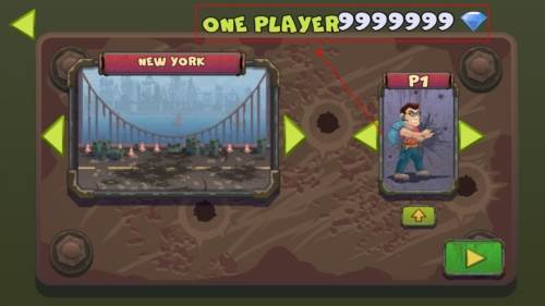 两个家伙和僵尸2无限钻石版游戏截图1