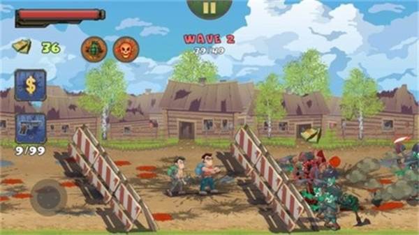 两个家伙和僵尸2无限钻石版游戏截图5