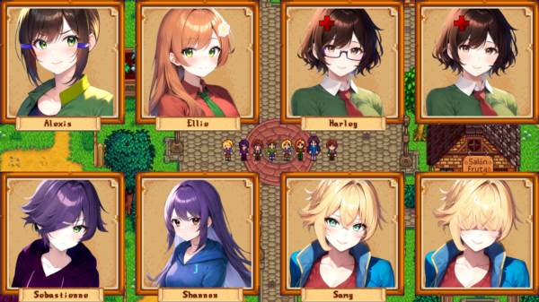 星露谷物语山谷女孩乙女版图片1