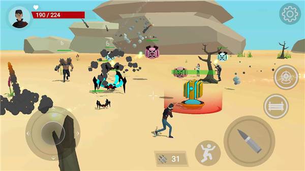 沙盒枪战模拟器中文版游戏截图2