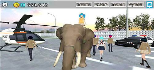 樱花校园模拟器中文版游戏截图2