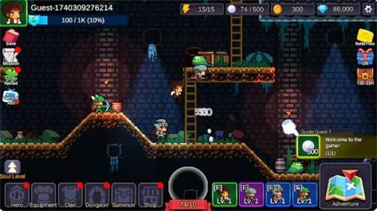 像素氏族地下城小队破解版图片3