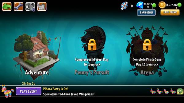 植物大战僵尸2全植物5阶破解版宣传图