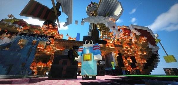 我的世界海贼王模组手机版游戏截图3