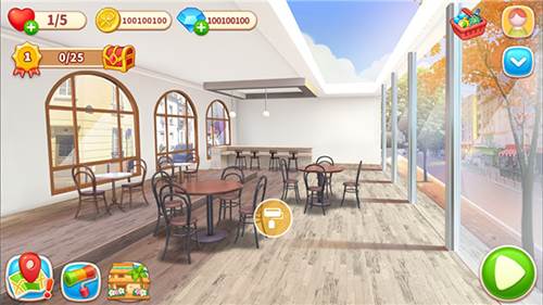 我的餐厅狂热烹饪疯狂游戏破解版1
