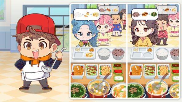 学校打饭时光图片3