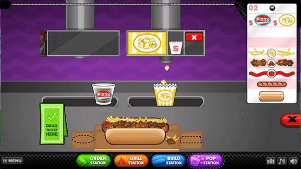 老爹热狗店中文版游戏截图6