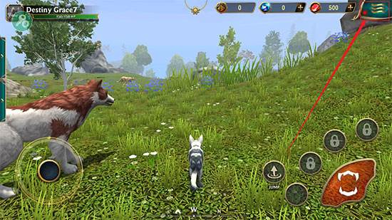 狼传说家园与爱心游戏图片7